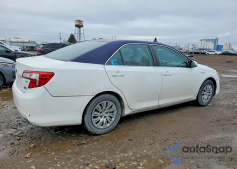 2013 Toyota Camry from USA, damaged, VIN 4T1BD1FK8DU073672
